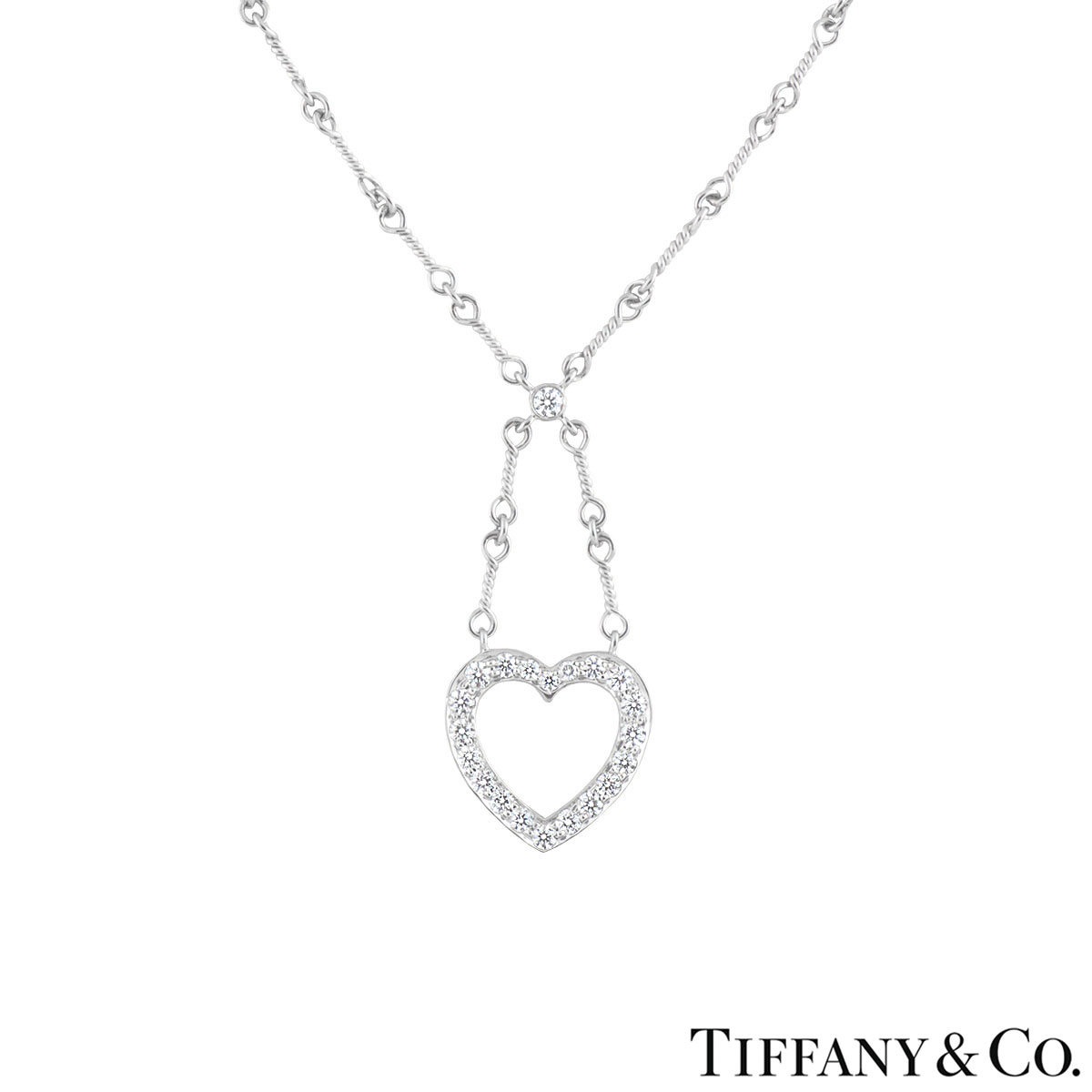tiffany diamond heart